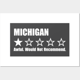 Michigan One Star Review Posters and Art